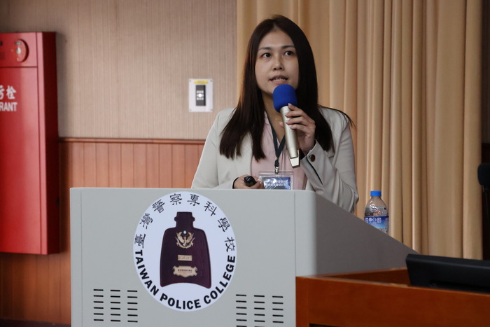 警察大學刑事警察學系蔡博士生孟凌發表論文